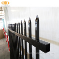 Portable iron fence used steel square tube fence